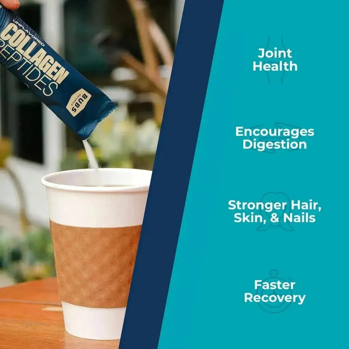 BUBS - BUBS Naturals Unflavored Collagen Peptides Powder 20 Paquetes - The Red Vitamin MX - Suplementos Alimenticios - {{ shop.shopifyCountryName }}