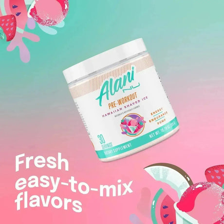 ALANI NU - Alani Nu Pre Workout Powder Hawaiian Shaved Ice 30 Servicios 255Gr. - The Red Vitamin MX - Suplementos Alimenticios - {{ shop.shopifyCountryName }}