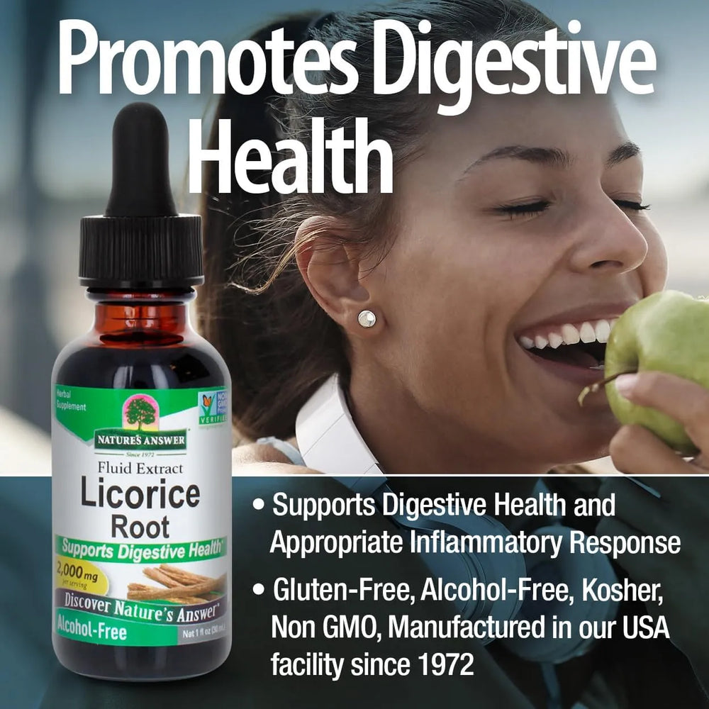 NATURE´S ANSWER - Nature's Answer Licorice Root 2 Fl.Oz. - The Red Vitamin MX - Suplementos Alimenticios - {{ shop.shopifyCountryName }}