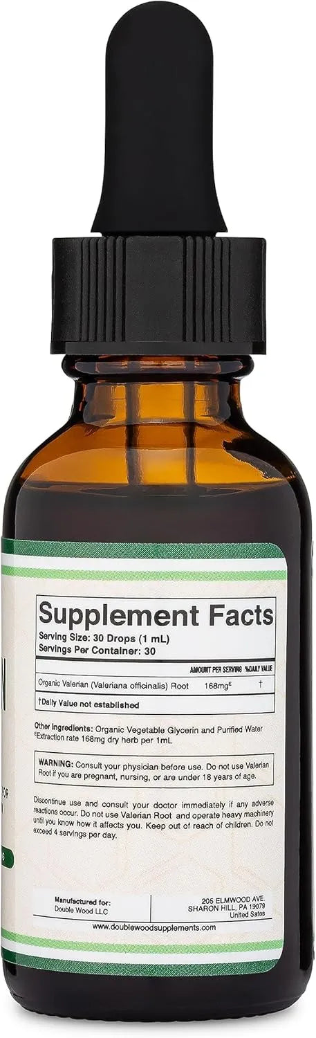 DOUBLE WOOD SUPPLEMENTS - Double Wood Supplements Valerian Root Drops for Sleep 1 Fl.Oz. - The Red Vitamin MX - Suplementos Alimenticios - {{ shop.shopifyCountryName }}