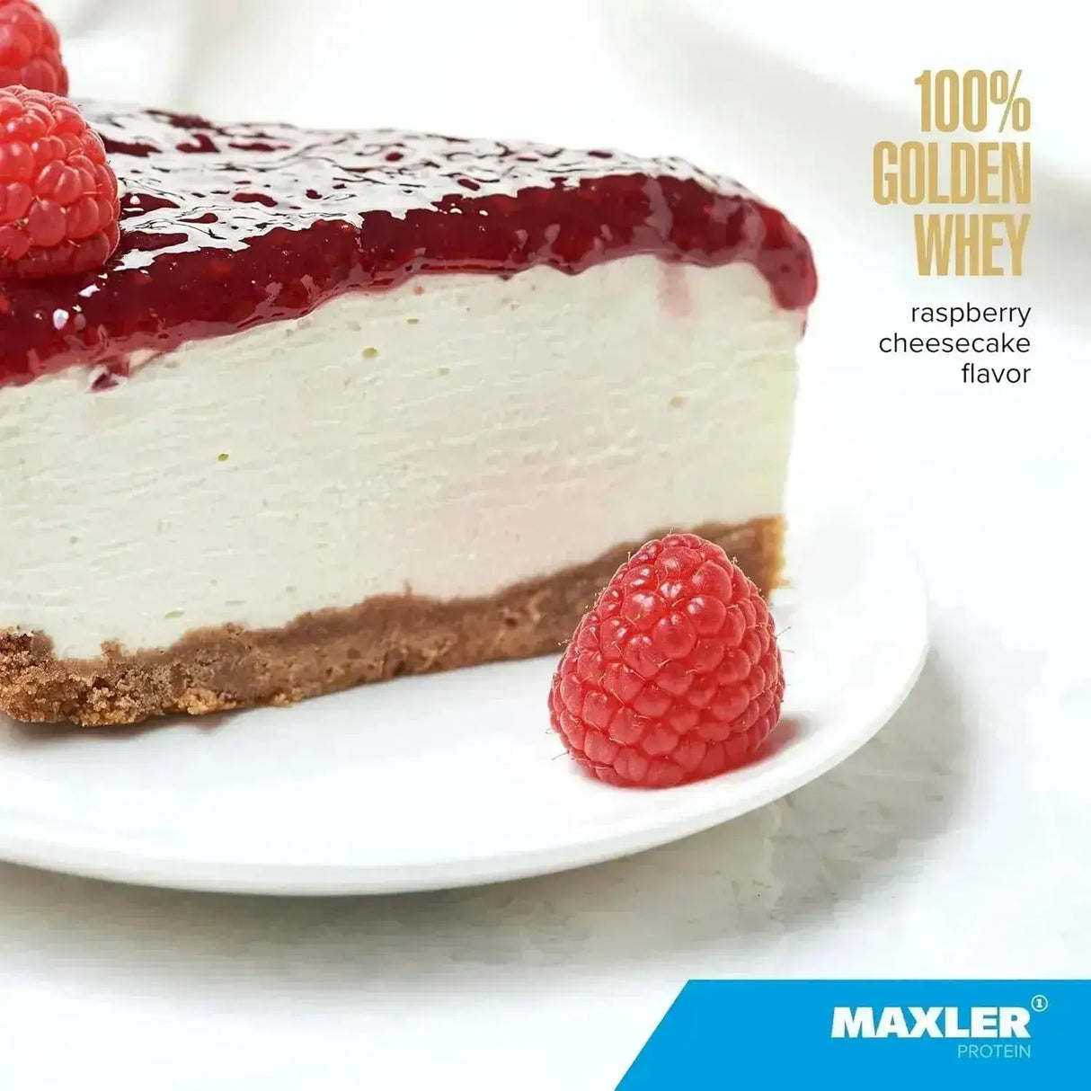 MAXLER - Maxler 100% Golden Whey Protein Raspberry Cheesecake 907Gr. - The Red Vitamin MX - Suplementos Alimenticios - {{ shop.shopifyCountryName }}
