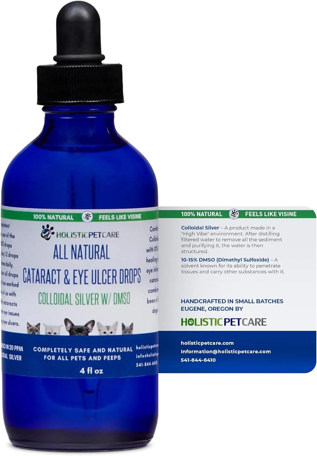 HOLISTIC PET CARE - HOLISTIC PET CARE Eye Ulcer Drops 4 Fl.Oz. - The Red Vitamin MX - Cuidado De Los Ojos De Los Perros - {{ shop.shopifyCountryName }}
