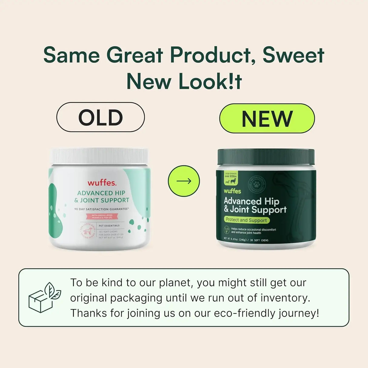 WUFFES - Wuffes Advanced Dog Hip and Joint Large Dog Breeds Pork Flavored 30 Masticables - The Red Vitamin MX - Cuidado De Cadera Y Articulaciones Para Perros - {{ shop.shopifyCountryName }}