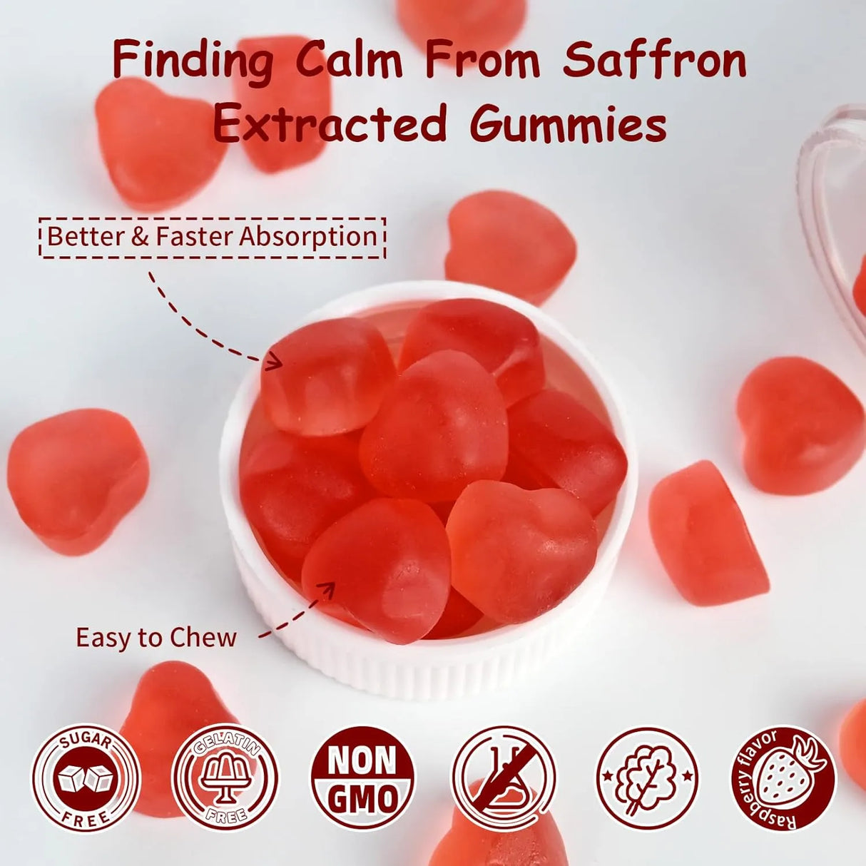 WELLCATCHER - Wellcatcher Saffron Gummies 60 Gomitas 2 Pack - The Red Vitamin MX - Suplementos Alimenticios - {{ shop.shopifyCountryName }}