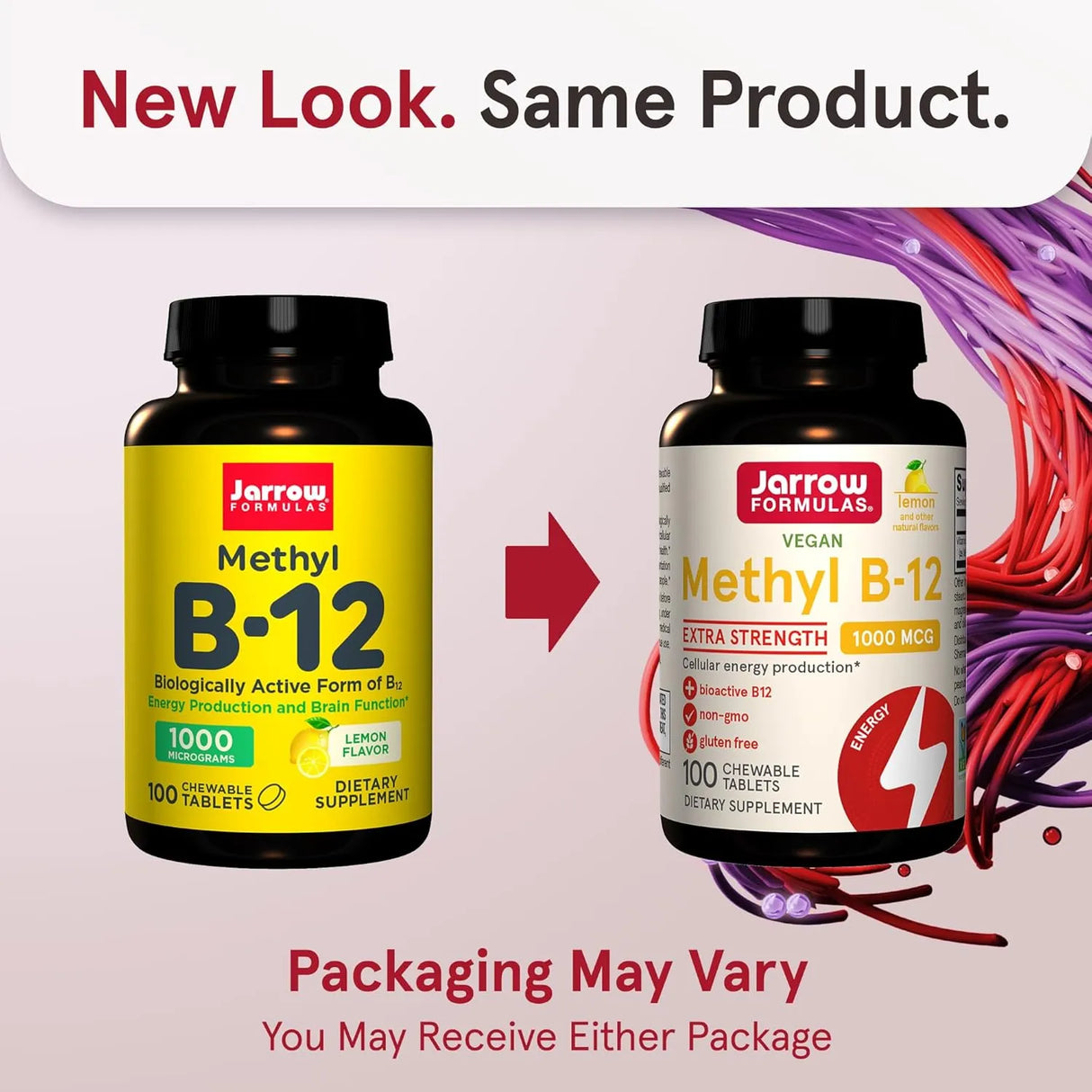 JARROW FORMULAS - Jarrow Formulas Extra Strength Methyl B-12 100 Tabletas Masticables - The Red Vitamin MX - Suplementos Alimenticios - {{ shop.shopifyCountryName }}