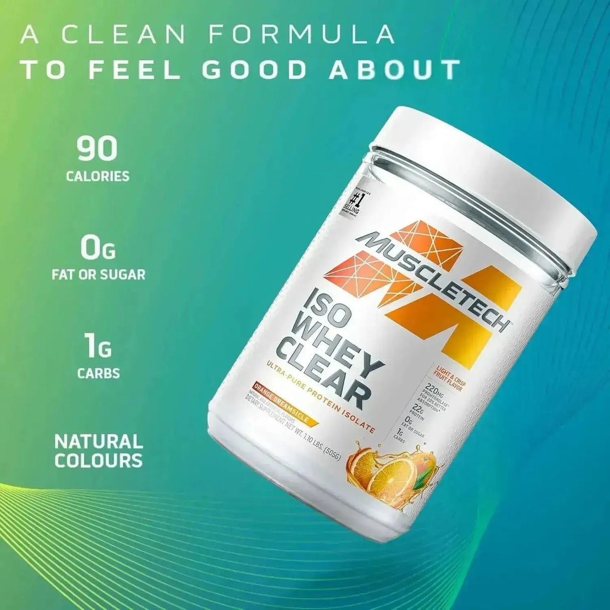 MUSCLETECH - MuscleTech Clear Whey Protein Isolate Orange Dreamsicle 505Gr. - The Red Vitamin MX - Suplementos Alimenticios - {{ shop.shopifyCountryName }}