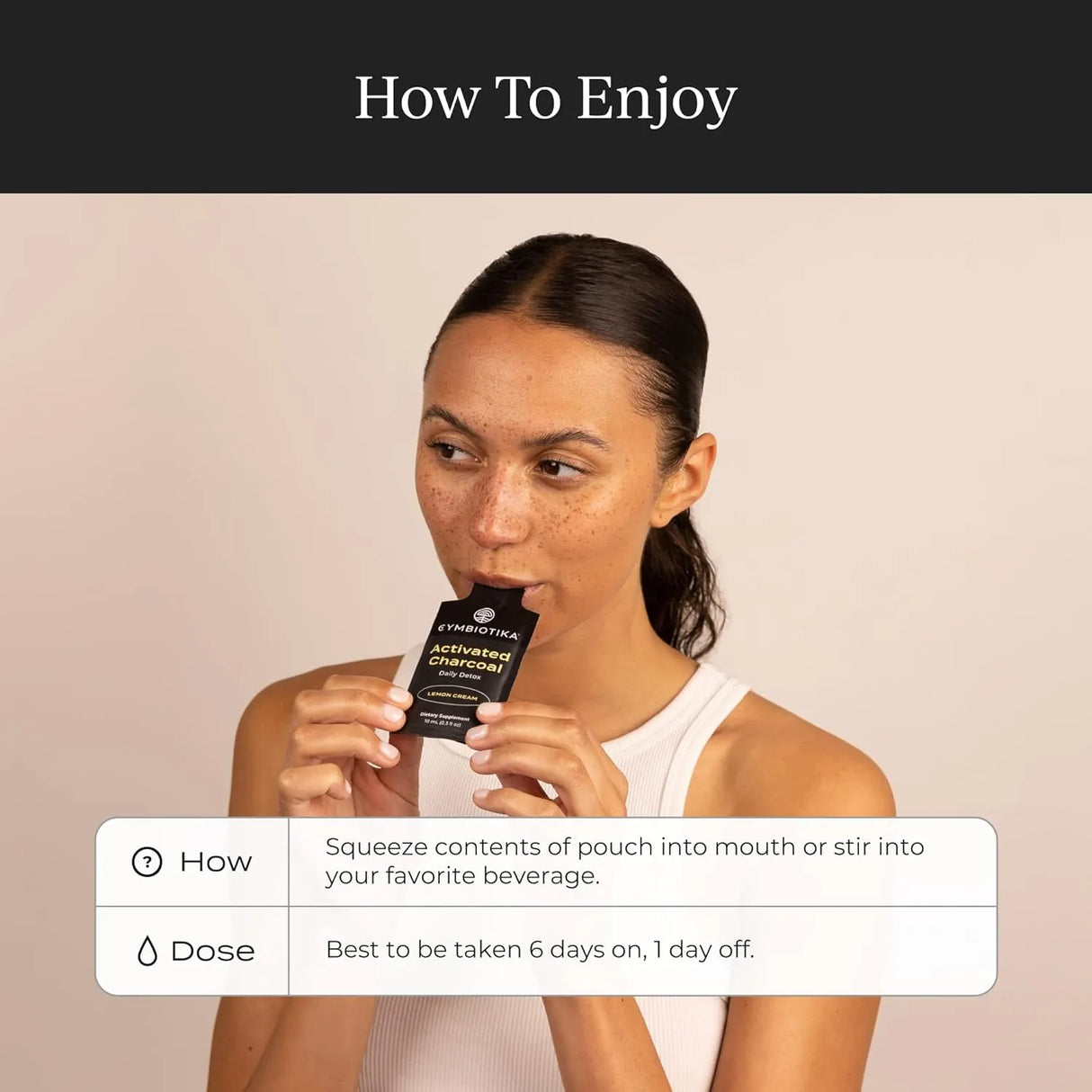 CYMBIOTIKA - CYMBIOTIKA Activated Charcoal Liquid Lemon Cream Flavor 26 Paquetes - The Red Vitamin MX - Suplementos Alimenticios - {{ shop.shopifyCountryName }}