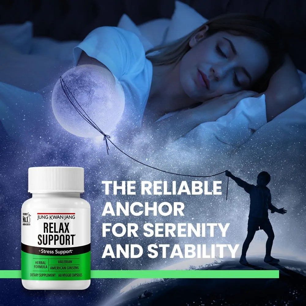 JUNGKWANJANG - JungKwanJang Relax with Valerian Root and American Ginseng 60 Capsulas - The Red Vitamin MX - Suplementos Alimenticios - {{ shop.shopifyCountryName }}