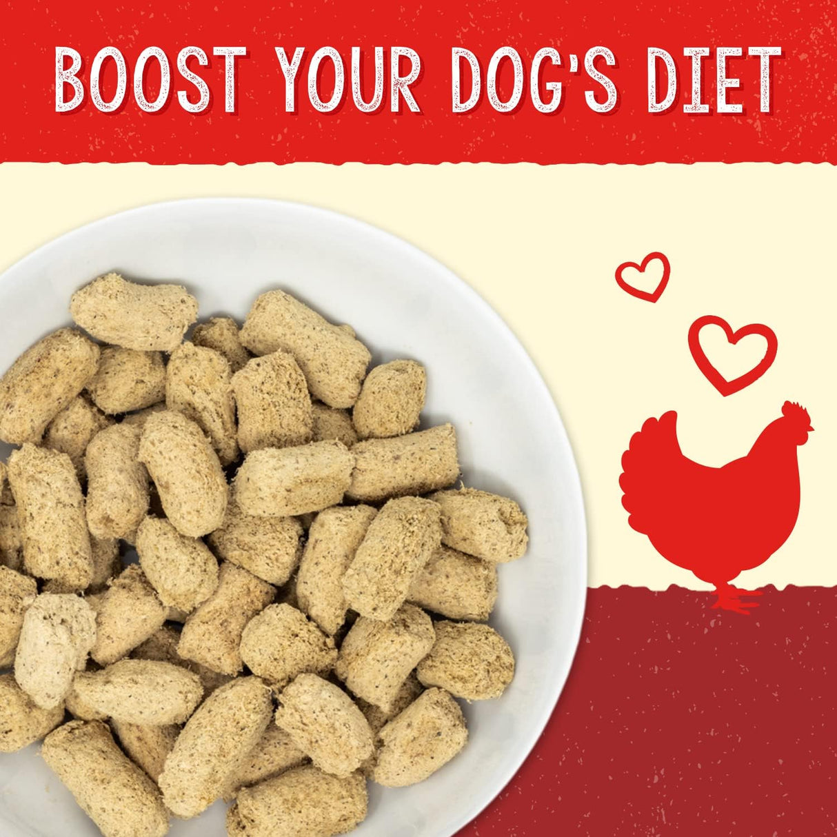 Stella & Chewy's Freeze-Dried Raw Dog Food for Heart Health 368Gr.