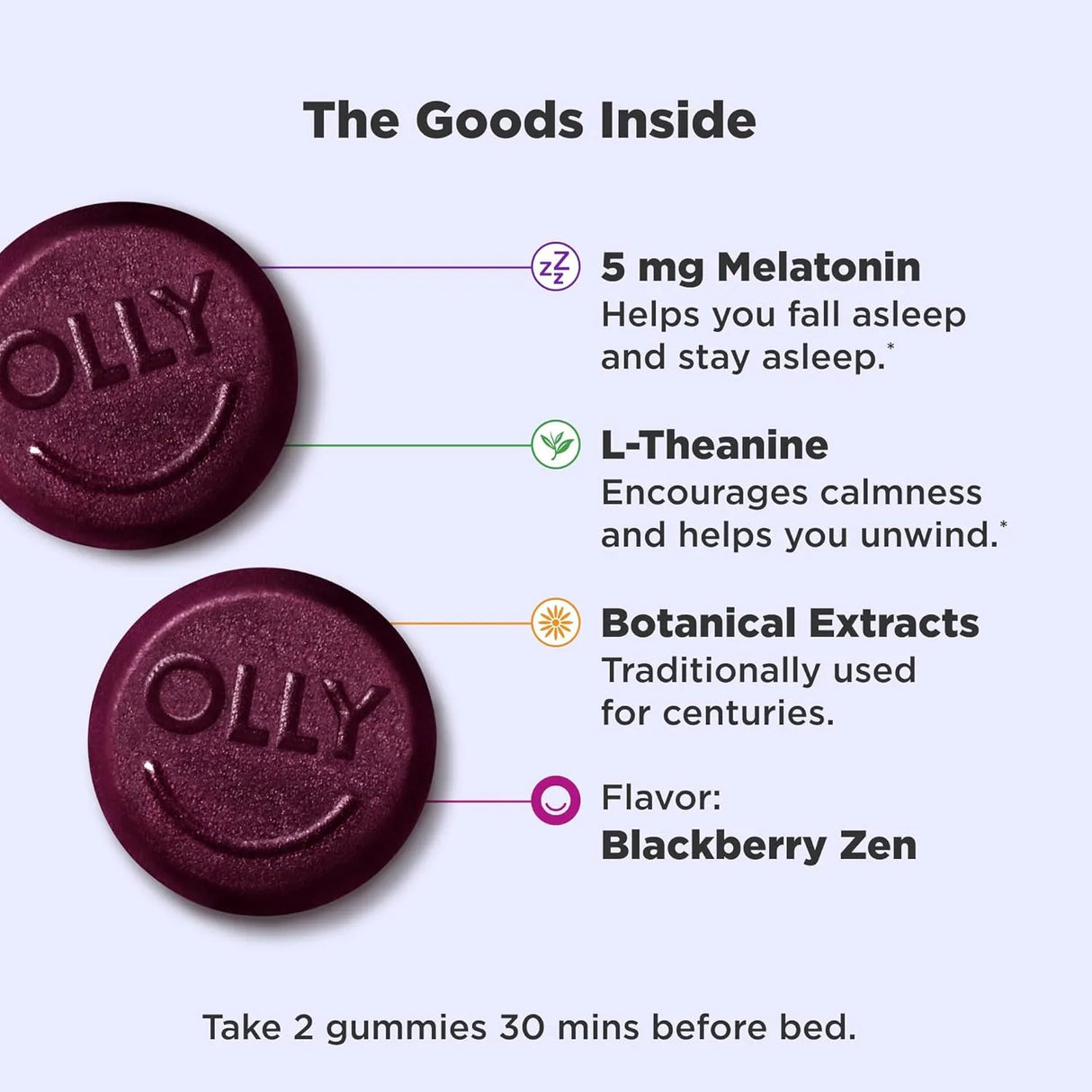 OLLY - OLLY Extra Strength Sleep Gummy 5Mg. 120 Gomitas - The Red Vitamin MX - Suplementos Alimenticios - {{ shop.shopifyCountryName }}