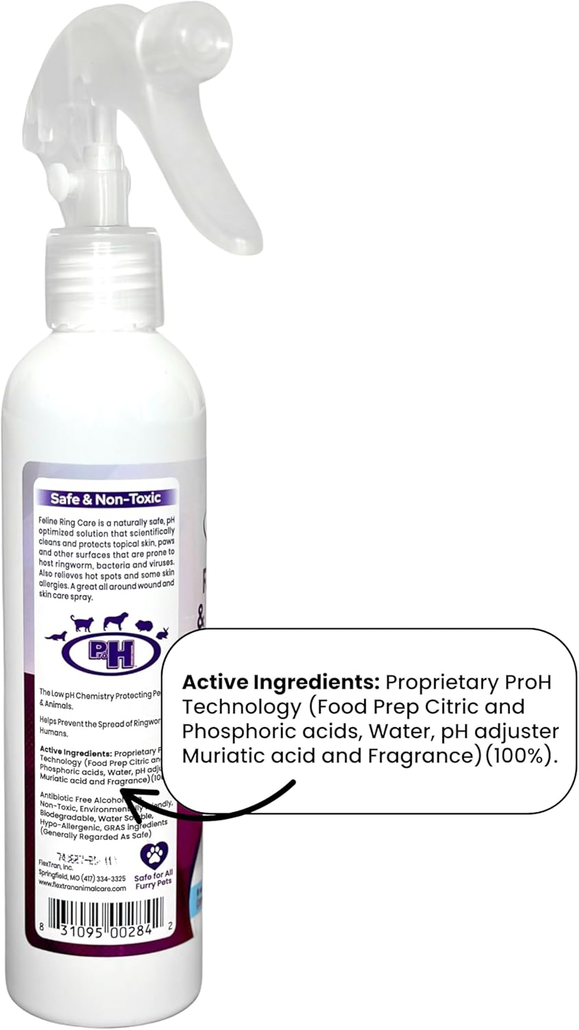 FlexTran Feline Ring Care Itch Relief 273Ml.