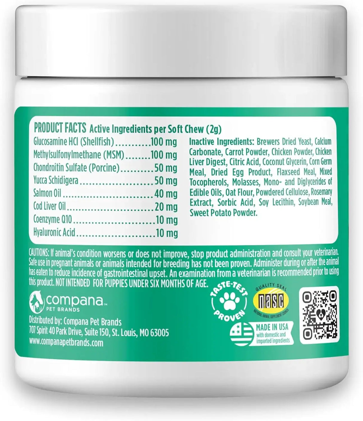 DOGGIE DAILIES - Doggie Dailies Daily Joint Care Glucosamine for Dogs Chicken 120 Masticables - The Red Vitamin MX - Cuidado De Cadera Y Articulaciones Para Perros - {{ shop.shopifyCountryName }}