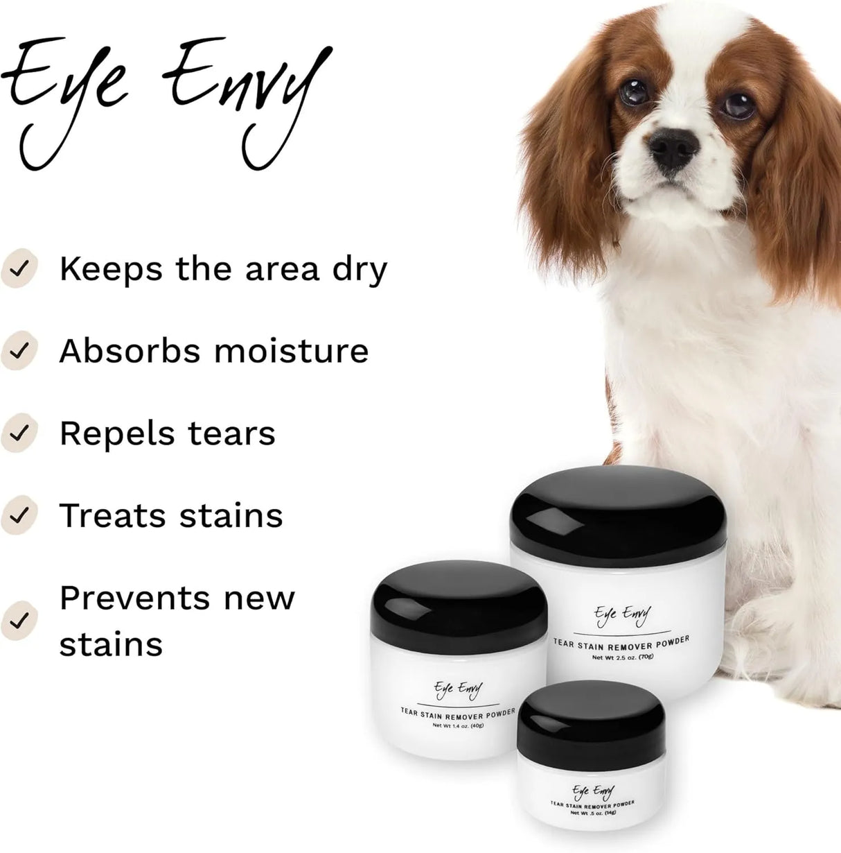 EYE ENVY - Eye Envy Tear Stain Remover Powder for Dogs and Cats 40Gr. - The Red Vitamin MX - Cuidado De Los Ojos De Los Perros - {{ shop.shopifyCountryName }}