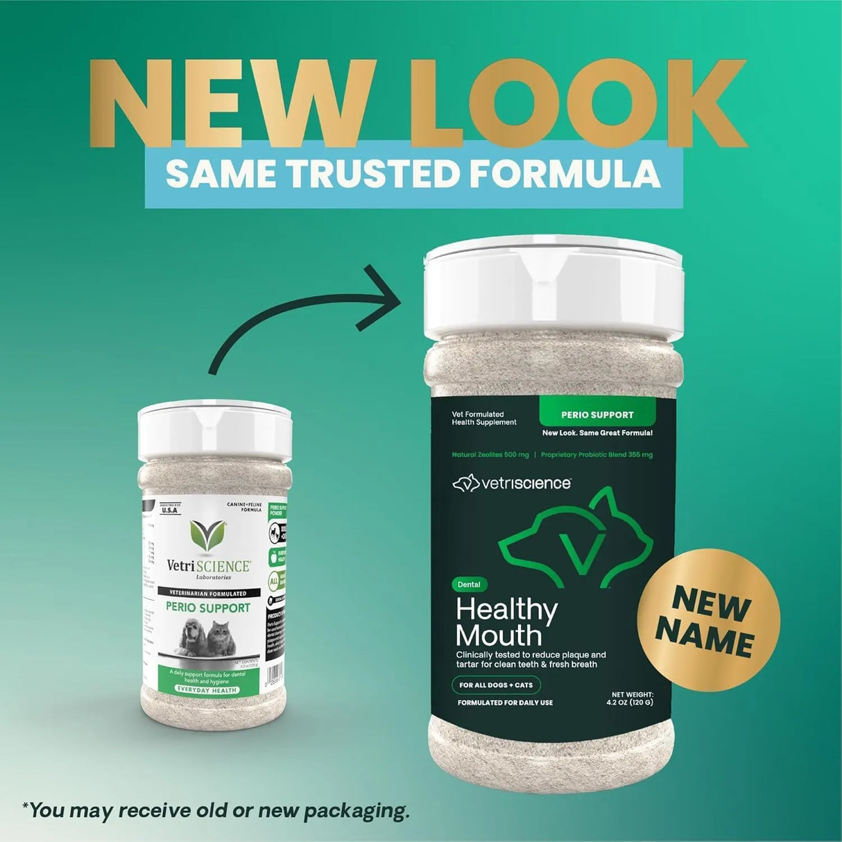 VETRISCIENCE - VetriScience Healthy Mouth Dog Dental Powder 120Gr. - The Red Vitamin MX - Cuidado Dental Para Perros - {{ shop.shopifyCountryName }}