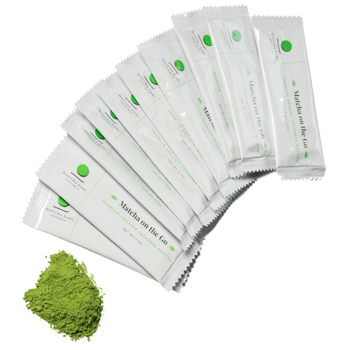 MATCHA KARI - Matcha Kari Matcha Green Tea Powder Single Serving Sticks Ceremonial 24 Paquetes - The Red Vitamin MX - Suplementos Alimenticios - {{ shop.shopifyCountryName }}