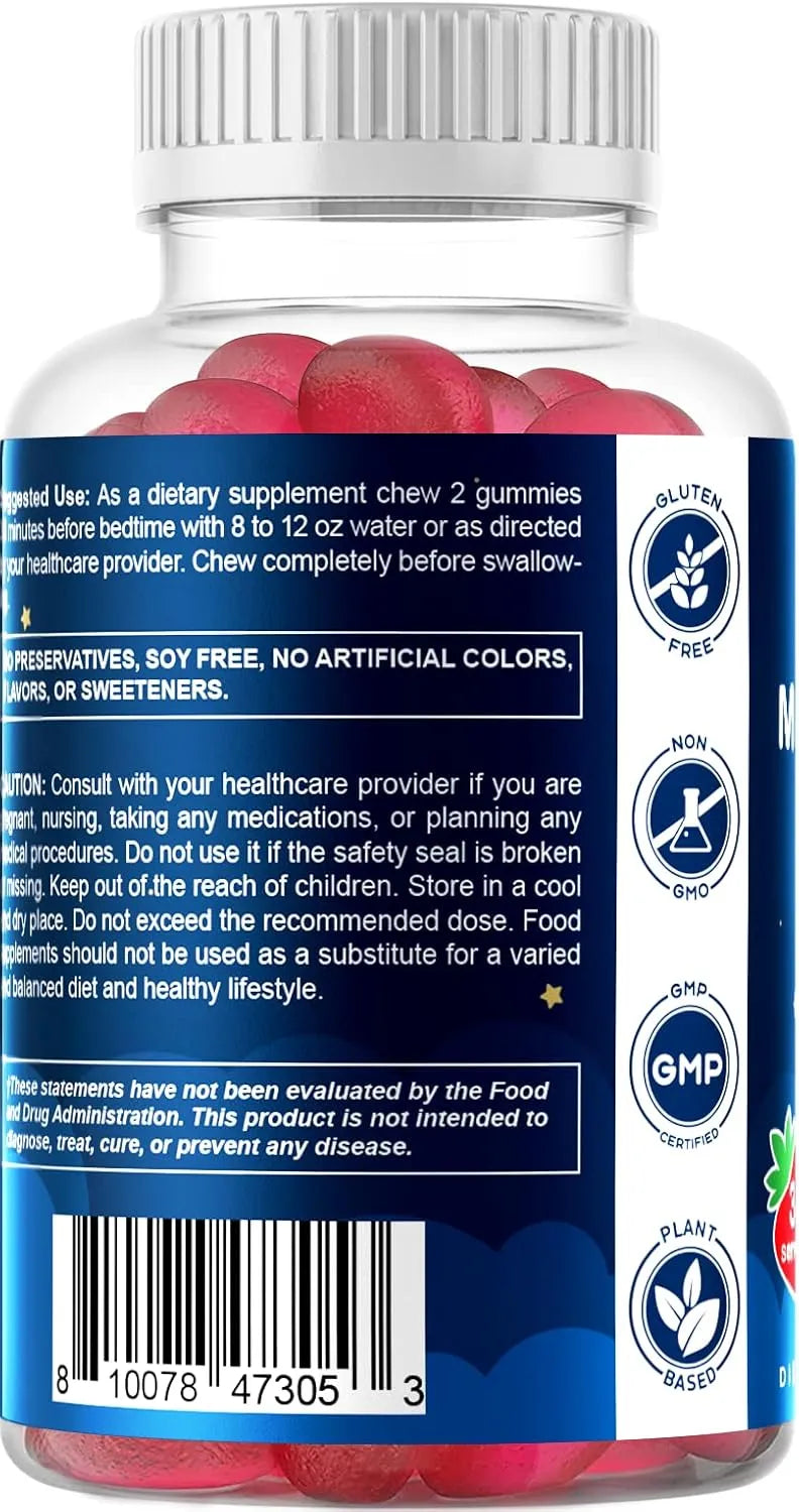 VITAMATIC - Vitamatic Sugar Free Melatonin 60Mg. 60 Gomitas - The Red Vitamin MX - Suplementos Alimenticios - {{ shop.shopifyCountryName }}