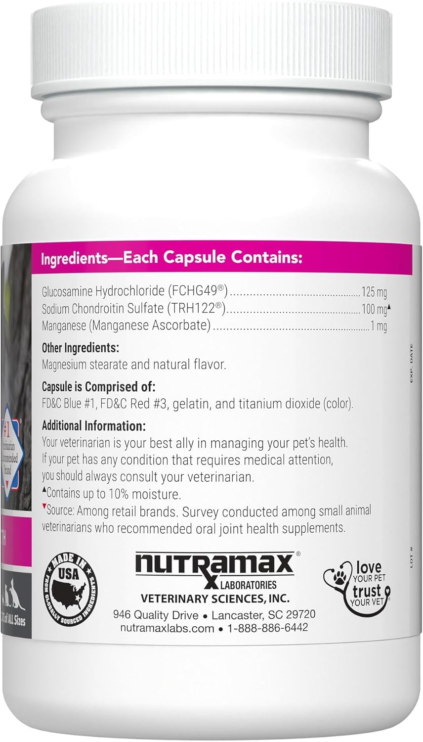 Nutramax Cosequin for Cats Joint Health Supplement 55 Capsulas