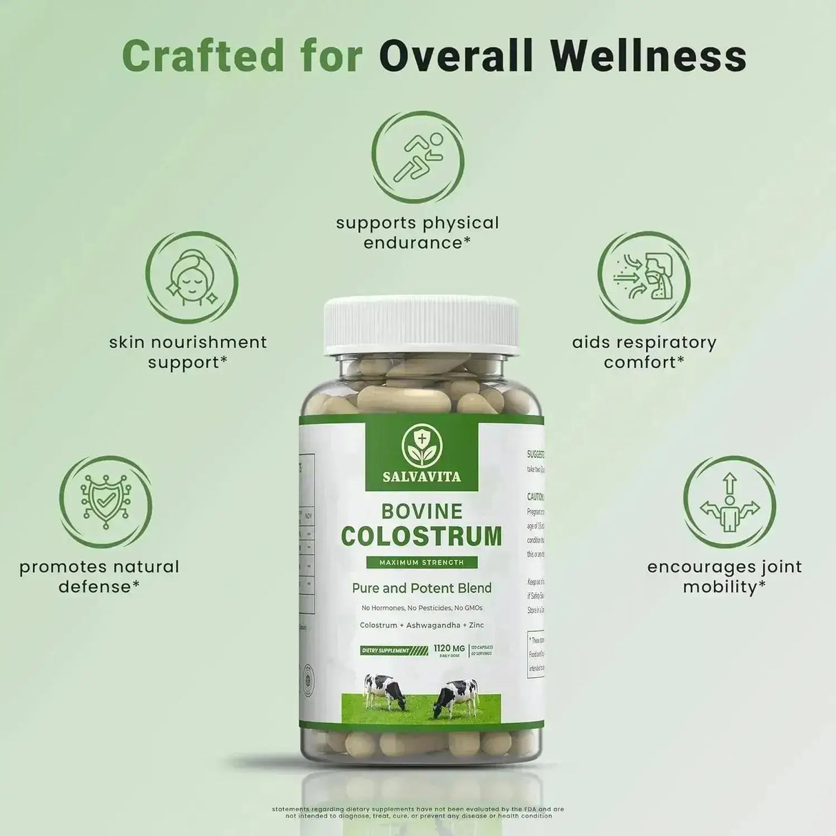 SALVAVITA - SALVAVITA Colostrum 1120Mg. 120 Capsulas - The Red Vitamin MX - Suplementos Alimenticios - {{ shop.shopifyCountryName }}