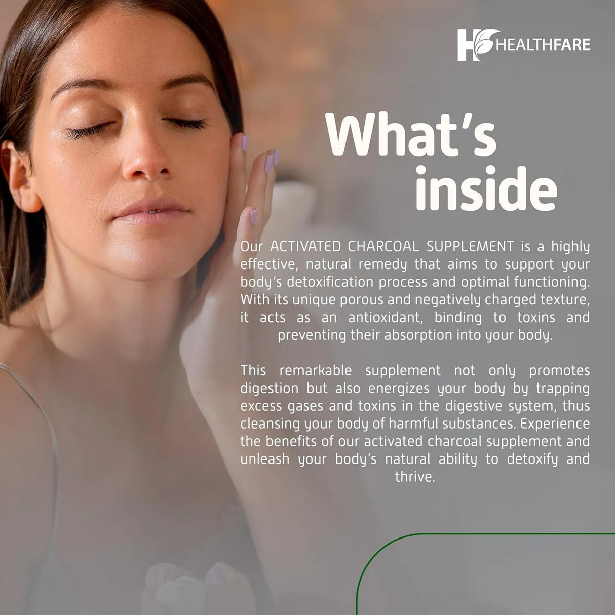 HEALTHFARE - Healthfare Activated Charcoal 1200Mg. 150 Capsulas - The Red Vitamin MX - Suplementos Alimenticios - {{ shop.shopifyCountryName }}