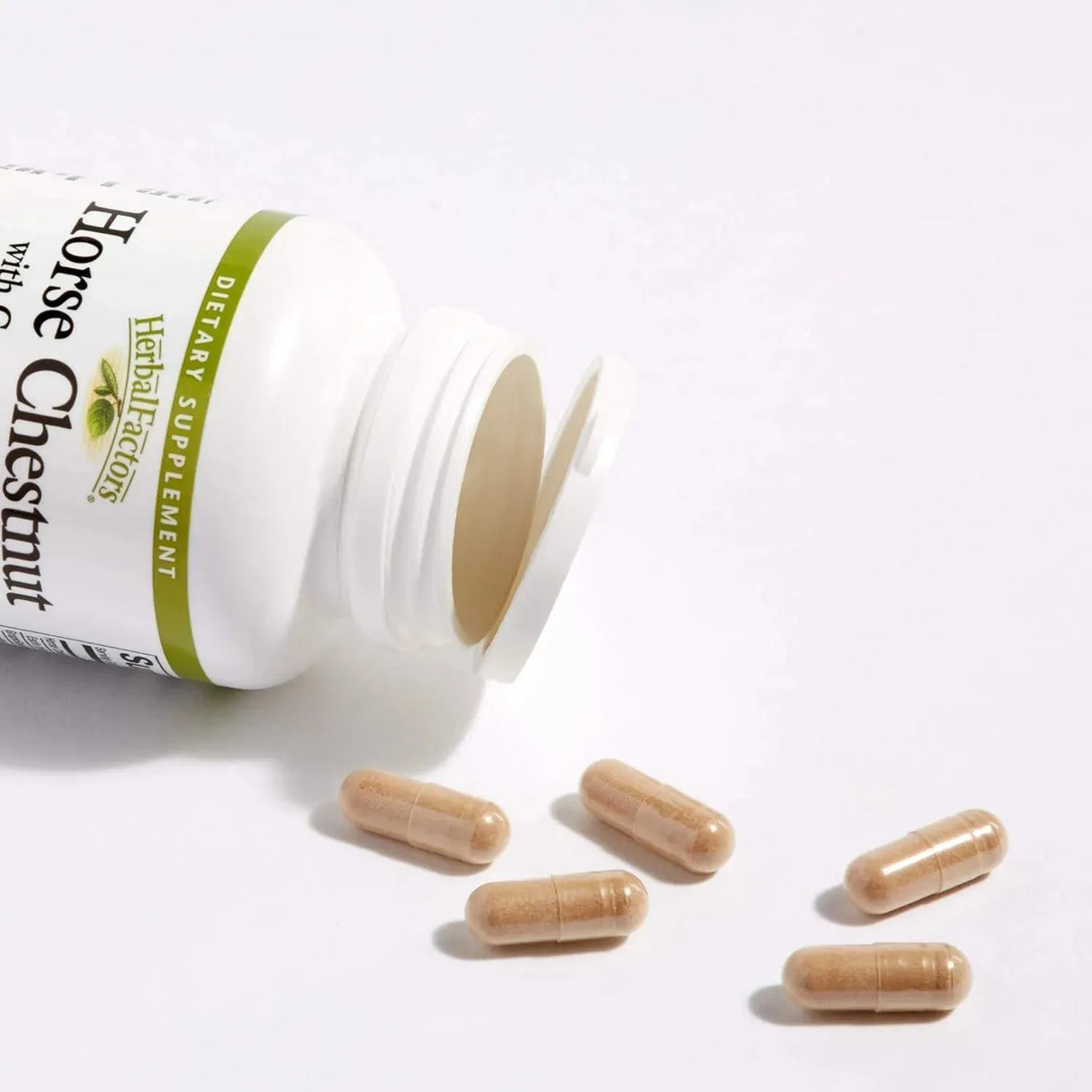 NATURAL FACTORS - HerbalFactors by Natural Factors Horse Chestnut 60 Capsulas - The Red Vitamin MX - Suplementos Alimenticios - {{ shop.shopifyCountryName }}