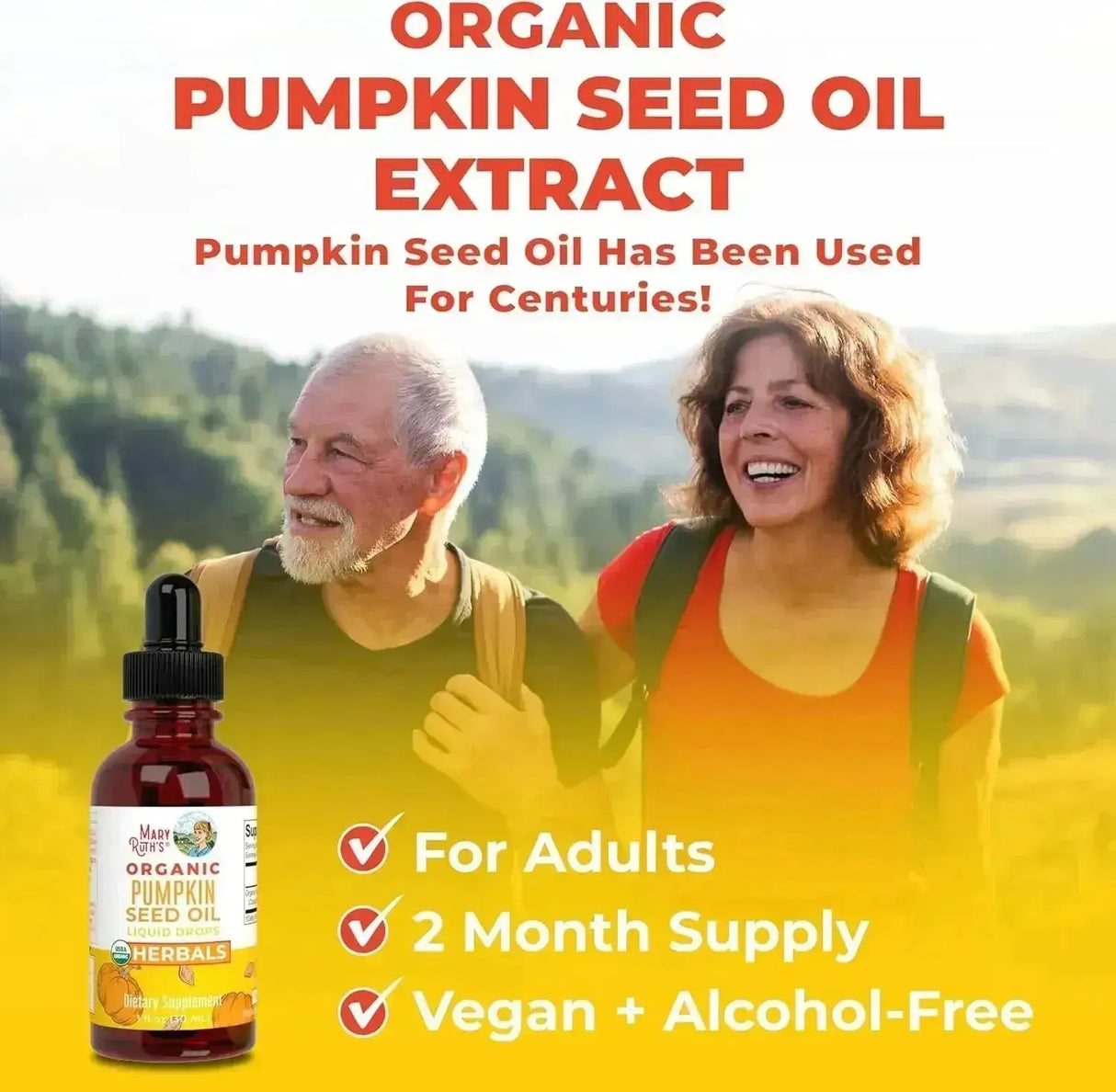 MARY RUTH ORGANICS - MaryRuth Organics Pumpkin Seed Oil Cold Pressed 1 Fl.Oz. - The Red Vitamin MX - Suplementos Alimenticios - {{ shop.shopifyCountryName }}
