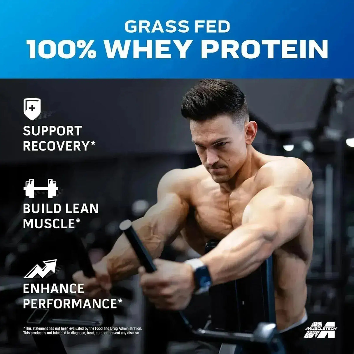 MUSCLETECH - Muscletech Grass-Fed Whey Protein Powder Triple Chocolate 816Gr. - The Red Vitamin MX - Suplementos Alimenticios - {{ shop.shopifyCountryName }}