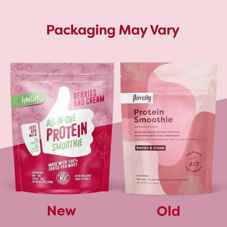 FLAVCITY - FlavCity Protein Powder Smoothie Grass-Fed Berries & Cream 1098Gr. - The Red Vitamin MX - Suplementos Alimenticios - {{ shop.shopifyCountryName }}