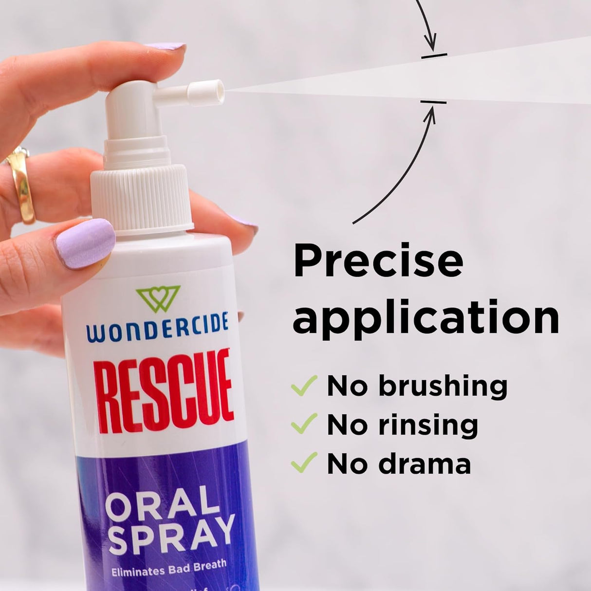 Wondercide Rescue Oral Spray for Dogs and Cats 8.5 Fl.Oz.