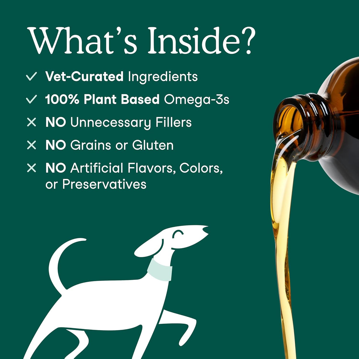 Fera Pet Organics Algae Oil 8 Fl.Oz.