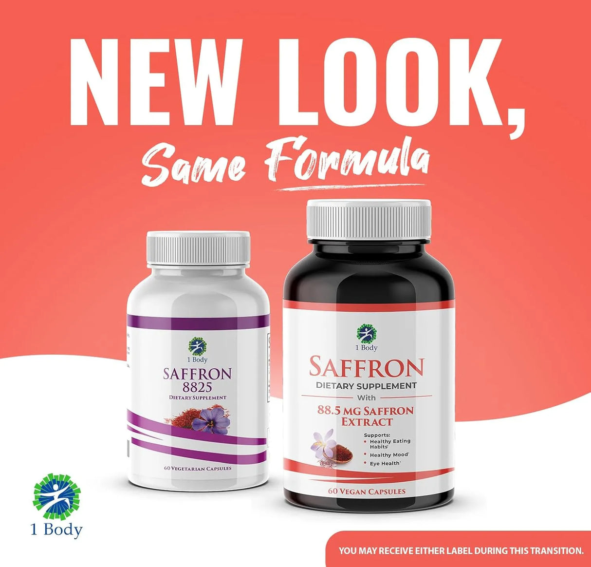 1 BODY - 1 Body Saffron Extract 88.5Mg. 60 Capsulas - The Red Vitamin MX - Suplementos Alimenticios - {{ shop.shopifyCountryName }}