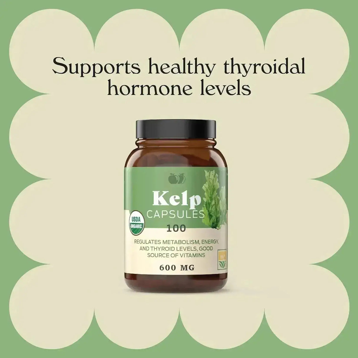 COMPLETE NATURAL PRODUCTS - Complete Natural Products Raw Sea Kelp 600Mg. 100 Capsulas - The Red Vitamin MX - Suplementos Alimenticios - {{ shop.shopifyCountryName }}