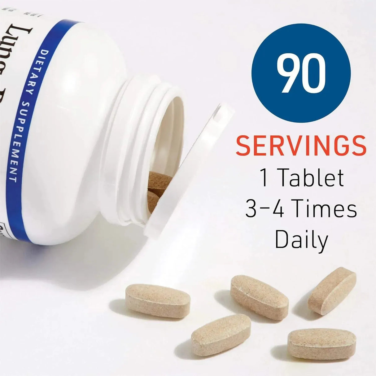 NATURAL FACTORS - Natural Factors Lung, Bronchial & Sinus Health 90 Tabletas - The Red Vitamin MX - Suplementos Alimenticios - {{ shop.shopifyCountryName }}