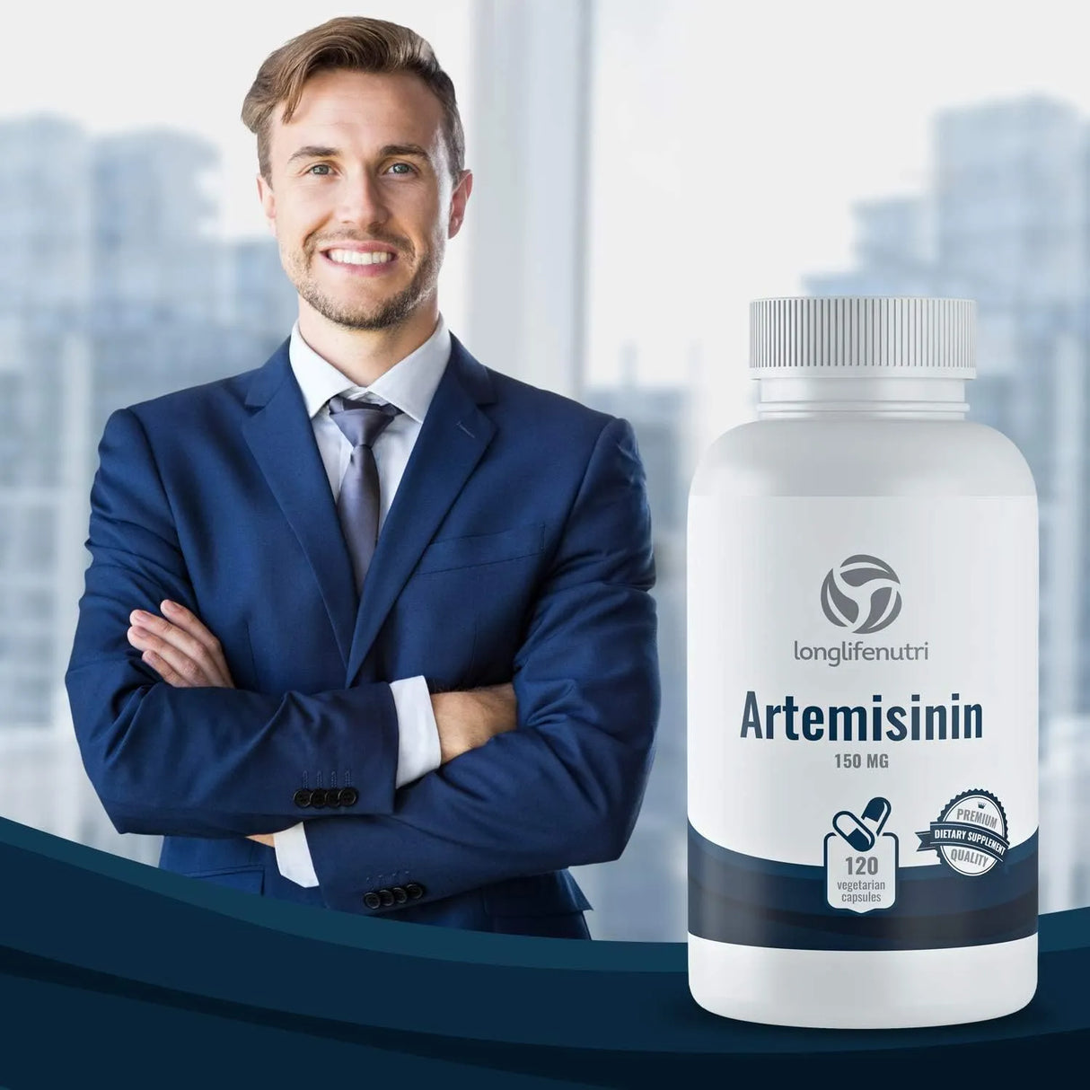 LONGLIFENUTRI - LongLifeNutri Artemisinin 150Mg. 120 Capsulas - The Red Vitamin MX - Suplementos Alimenticios - {{ shop.shopifyCountryName }}