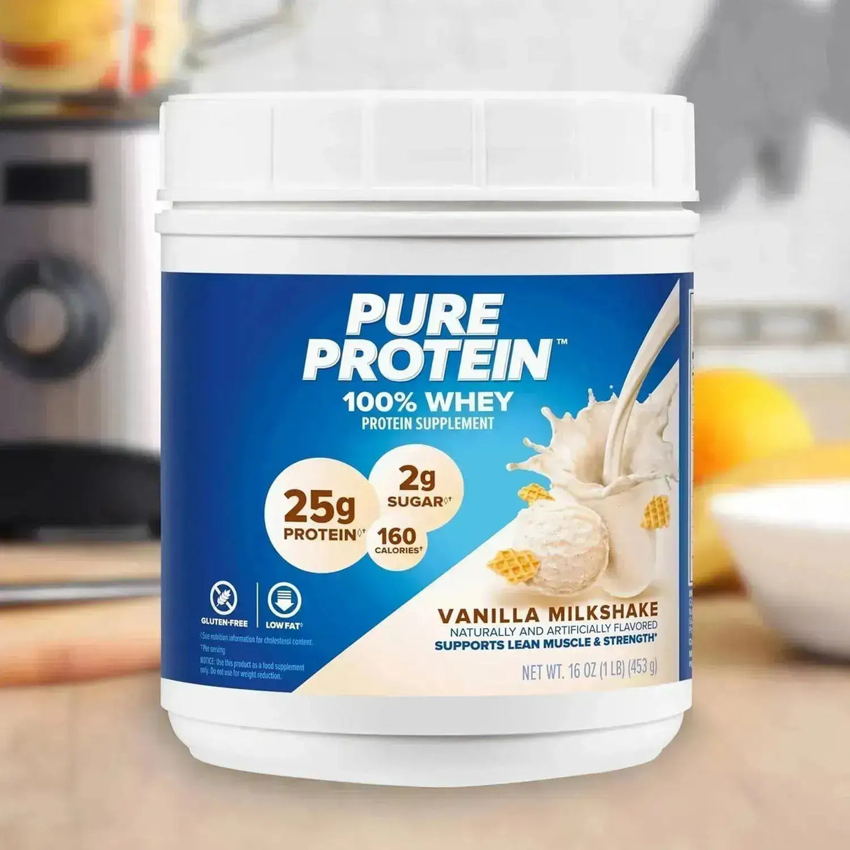 PURE PROTEIN - Pure Protein Powder Whey High Protein Vanilla Cream 453Gr. - The Red Vitamin MX - Suplementos Alimenticios - {{ shop.shopifyCountryName }}