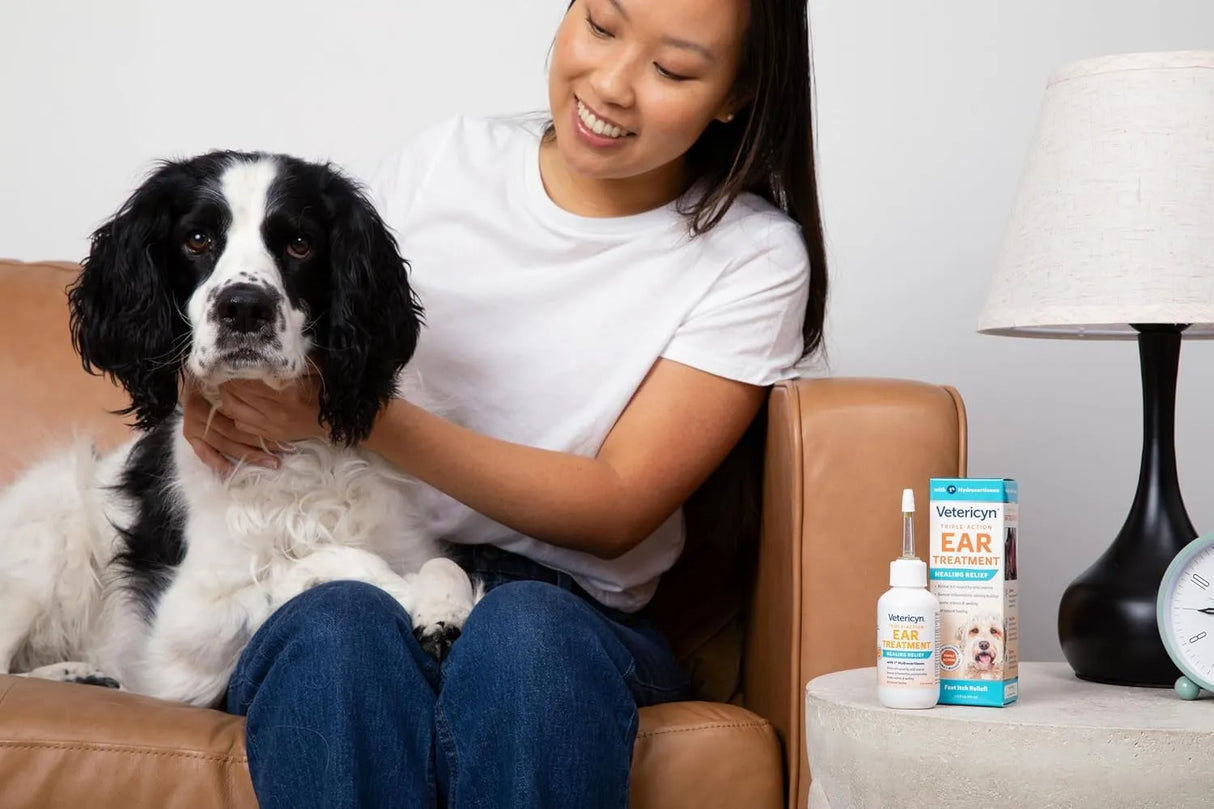 VETERICYN - Vetericyn Triple-Action Ear Treatment for Dogs & Cats 1.5 Fl.Oz. - The Red Vitamin MX - Cuidado Del Oído De Perros - {{ shop.shopifyCountryName }}