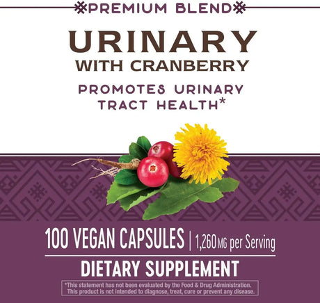 NATURE'S WAY - Nature's Way Urinary with Cranberry Premium Blend 100 Capsulas 2 Pack - The Red Vitamin MX - Suplementos Alimenticios - {{ shop.shopifyCountryName }}
