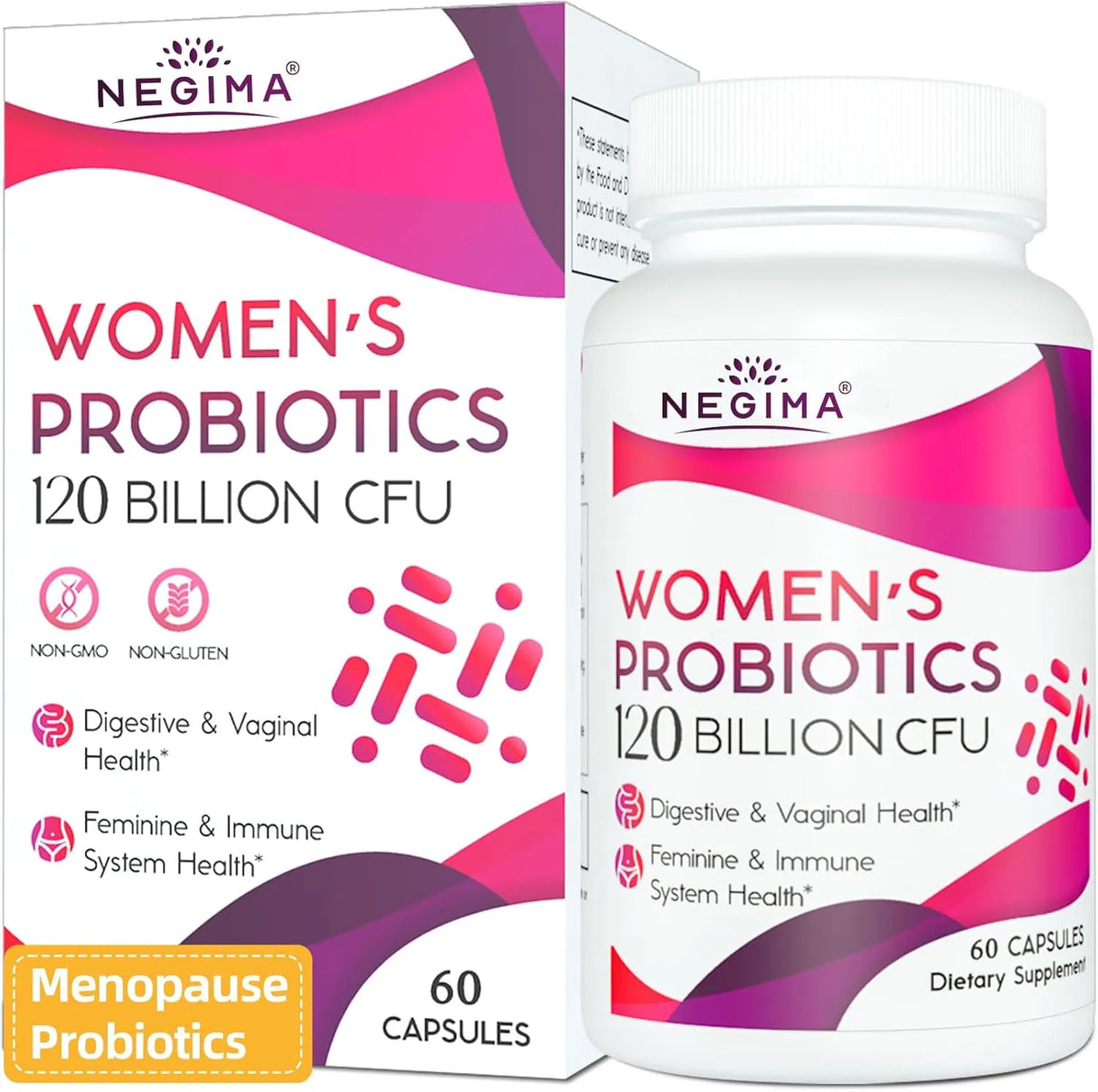 NEGIMA - Negima Menopause Probiotics 60 Capsulas - The Red Vitamin MX - Suplementos Alimenticios - {{ shop.shopifyCountryName }}