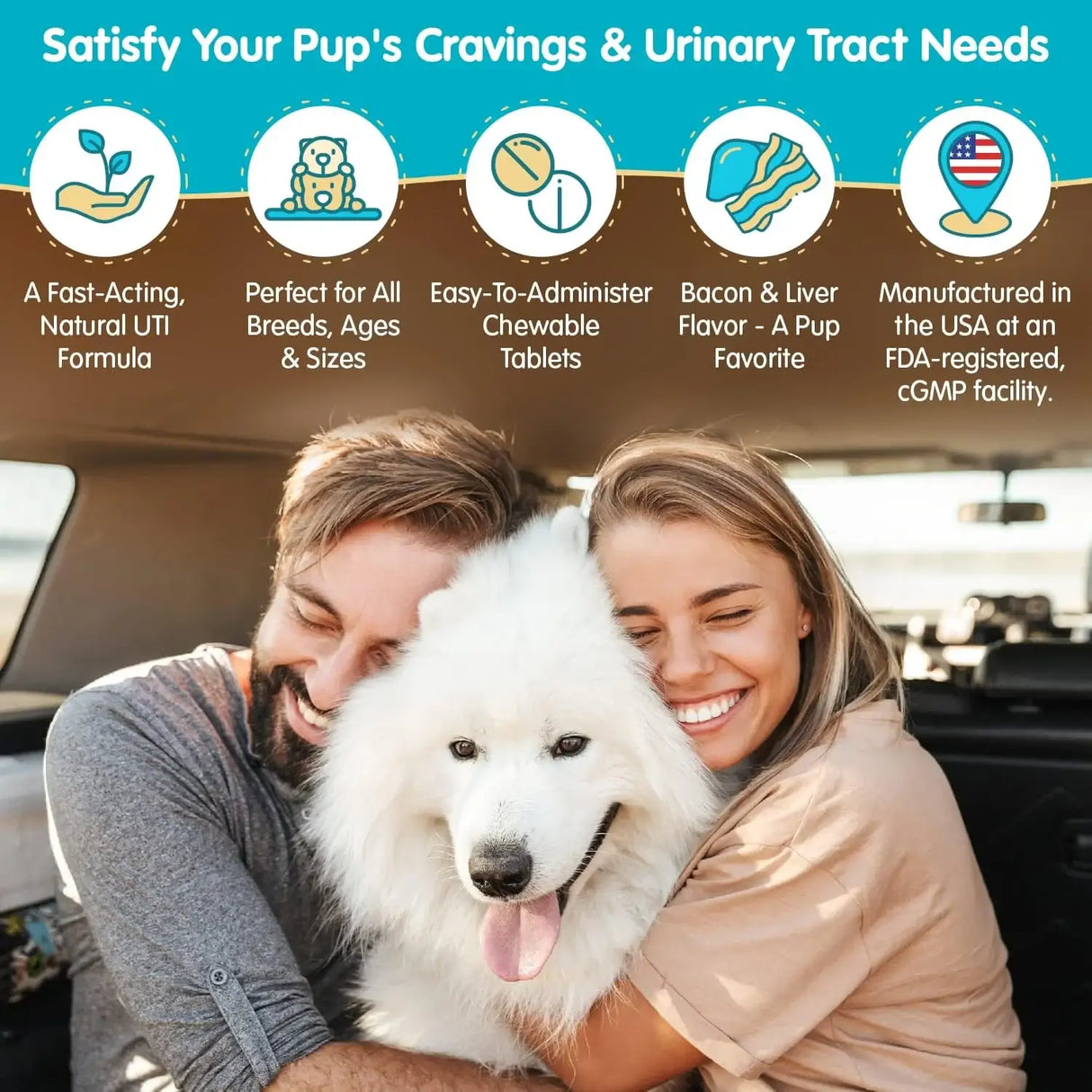 WANDERFOUND PETS - Wanderfound Pets Ultimate Cranberry Bladder UTI Support for Dogs 90 Tabletas Masticables - The Red Vitamin MX - Salud De Tracto Urinario Para Perros - {{ shop.shopifyCountryName }}