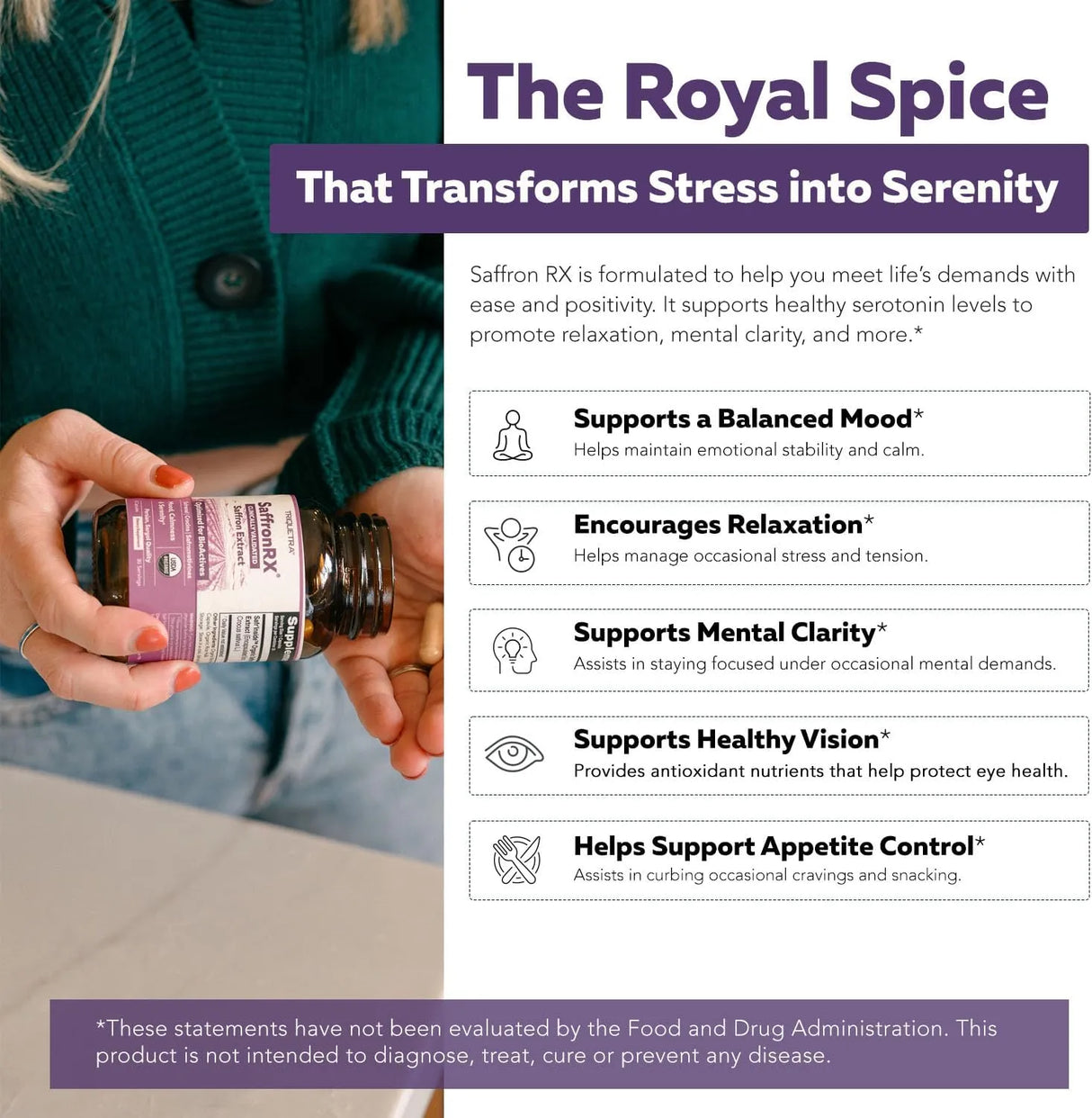 TRIQUETRA - Triquetra Health SaffronRX Saffron Extract 30 Capsulas - The Red Vitamin MX - Suplementos Alimenticios - {{ shop.shopifyCountryName }}