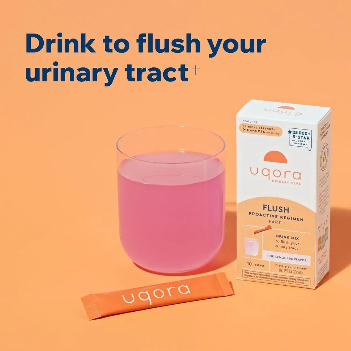 UQORA - Uqora Flush Urinary Tract Pink Limonade 10 Paquetes 2 Pack - The Red Vitamin MX - Suplementos Alimenticios - {{ shop.shopifyCountryName }}
