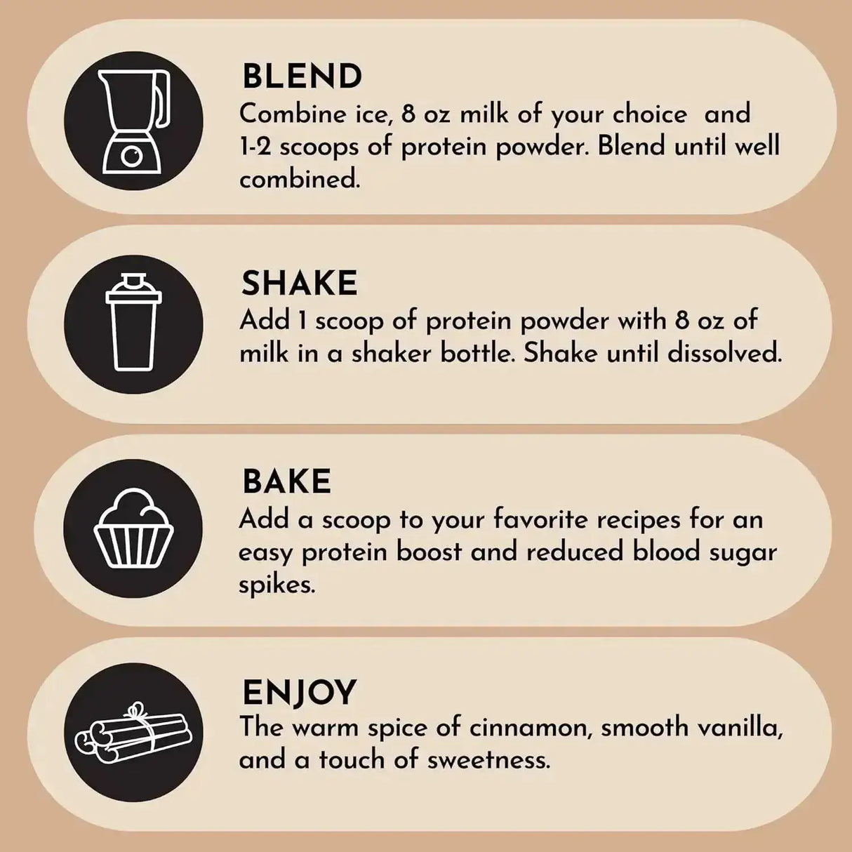 PURE INGREDIENTS - Just Ingredients Protein Powder Snickerdoodle 15 Servicios - The Red Vitamin MX - Suplementos Alimenticios - {{ shop.shopifyCountryName }}