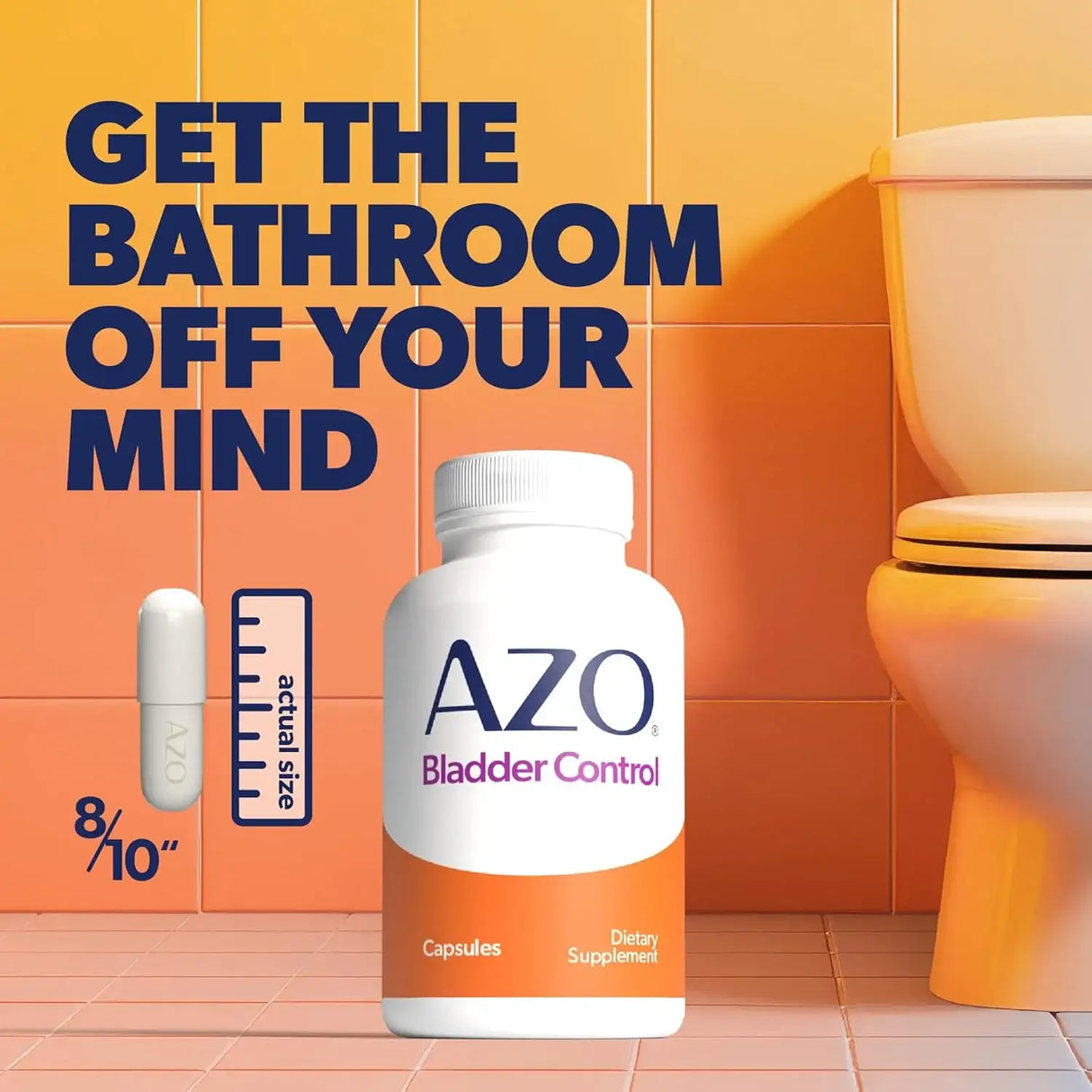 AZO - AZO Bladder Control with Go-Less Daily Supplement 72 Capsulas - The Red Vitamin MX - Suplementos Alimenticios - {{ shop.shopifyCountryName }}