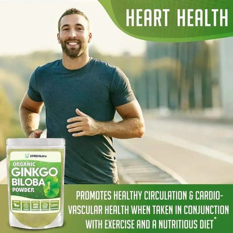 XPRS NUTRA - XPRS Nutra Organic Ginkgo Biloba Powder 453Gr. - The Red Vitamin MX - Suplementos Alimenticios - {{ shop.shopifyCountryName }}