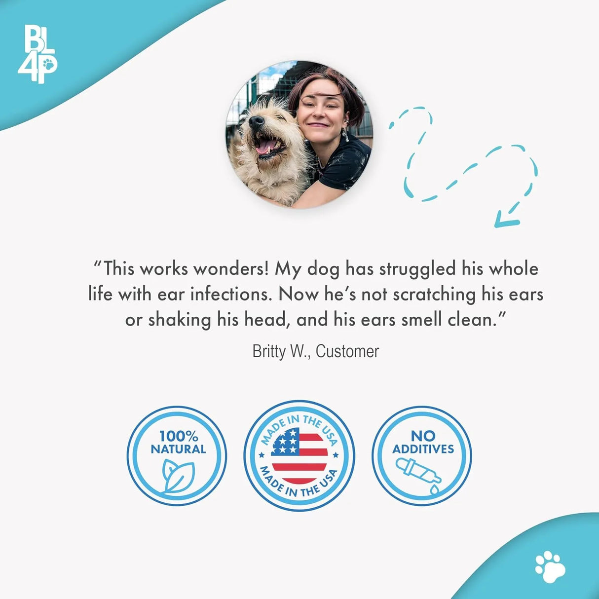 BESTLIFE4PETS - BestLife4Pets Itch Relief and Ear Infection Treatment for Dogs & Cats 400 Pastillas - The Red Vitamin MX - Cuidado Del Oído De Perros - {{ shop.shopifyCountryName }}