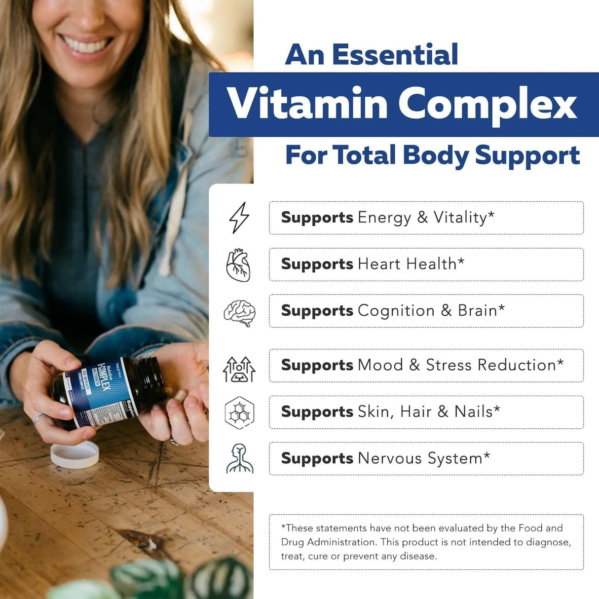 TRIQUETRA - Triquetra Health BioActive Vitamin B Complex 60 Capsulas - The Red Vitamin MX - Suplementos Alimenticios - {{ shop.shopifyCountryName }}