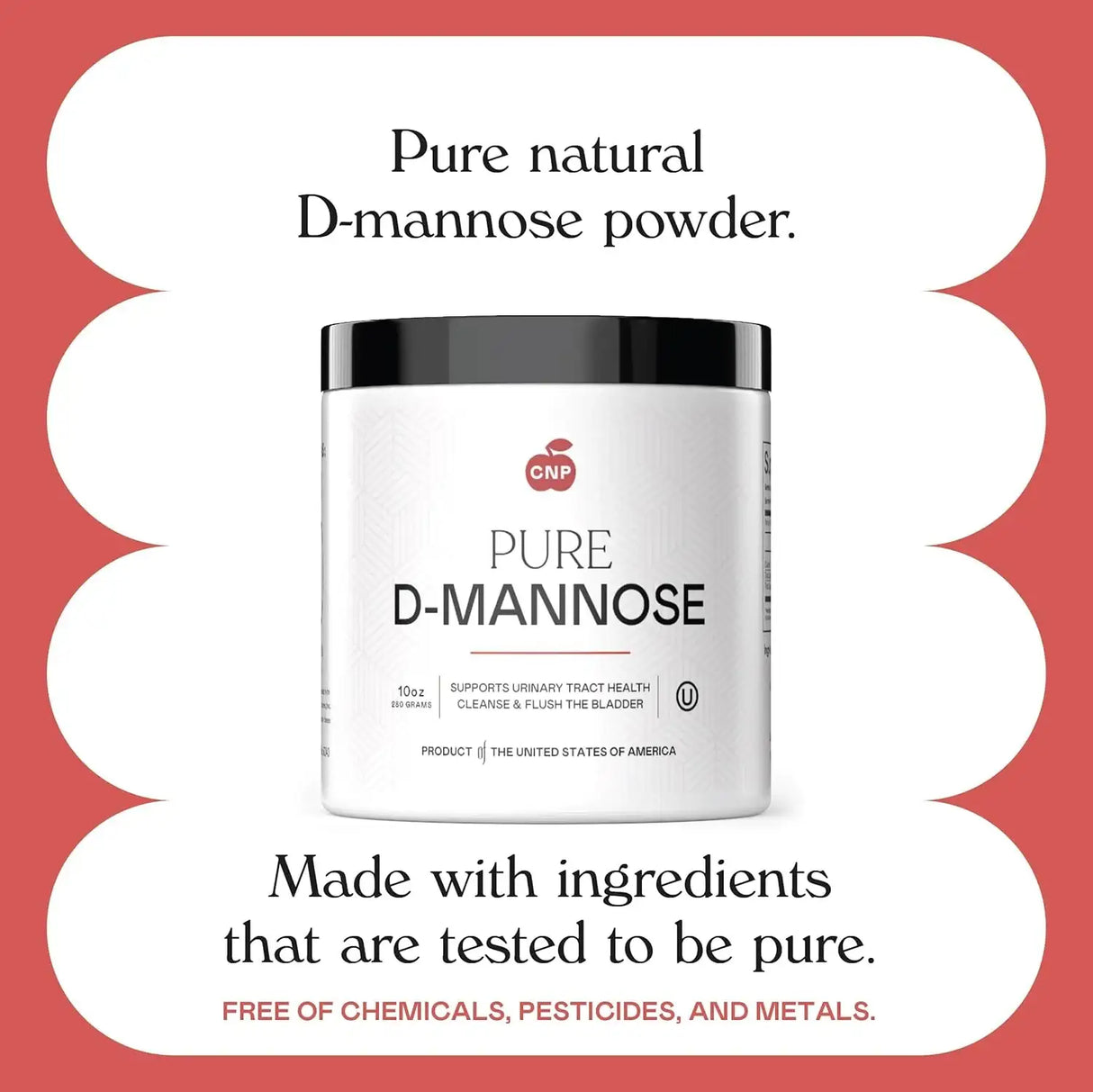 COMPLETE NATURAL PRODUCTS - Complete Natural Products Pure D-Mannose Powder 227Gr. - The Red Vitamin MX - Suplementos Alimenticios - {{ shop.shopifyCountryName }}