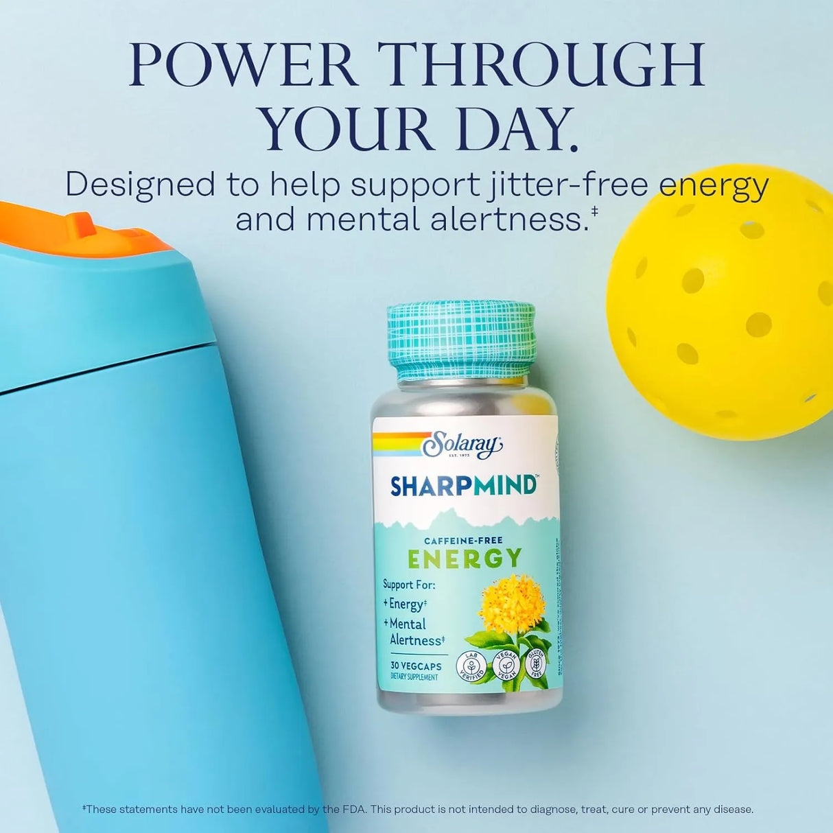SOLARAY - SOLARAY SharpMind Energy 30 Capsulas - The Red Vitamin MX - Suplementos Alimenticios - {{ shop.shopifyCountryName }}