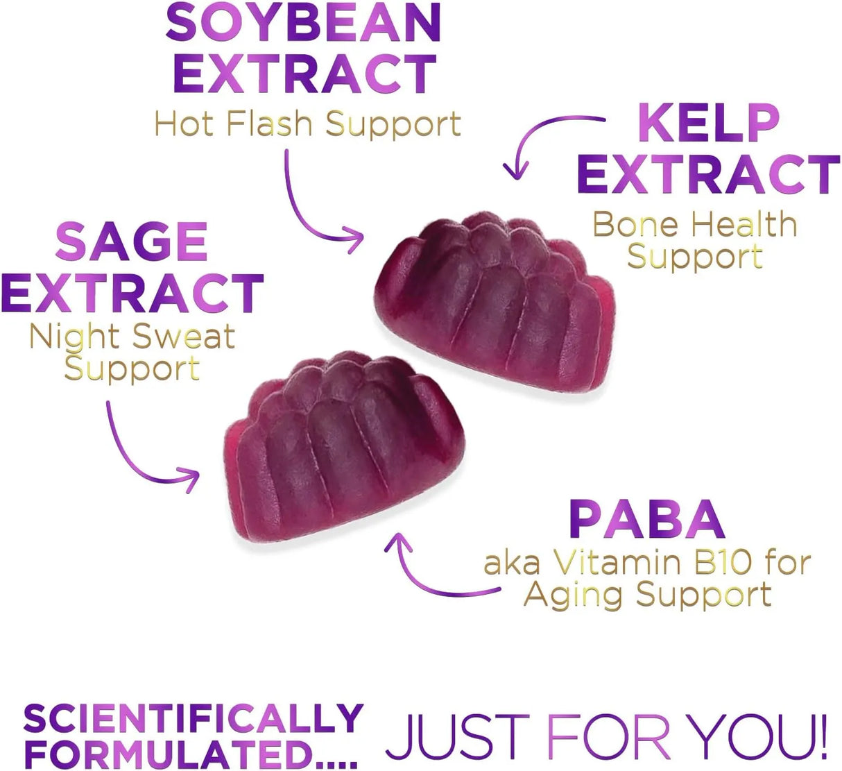 NATURE'S GLOW - Nature's Glow Menopause Support Gummies 60 Gomitas - The Red Vitamin MX - Suplementos Alimenticios - {{ shop.shopifyCountryName }}