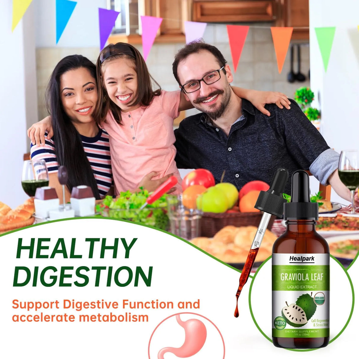 HEALPARK - Healpark Soursop Bitters Liquid Graviola Leaf Extract 1 Fl.Oz. - The Red Vitamin MX - Suplementos Alimenticios - {{ shop.shopifyCountryName }}