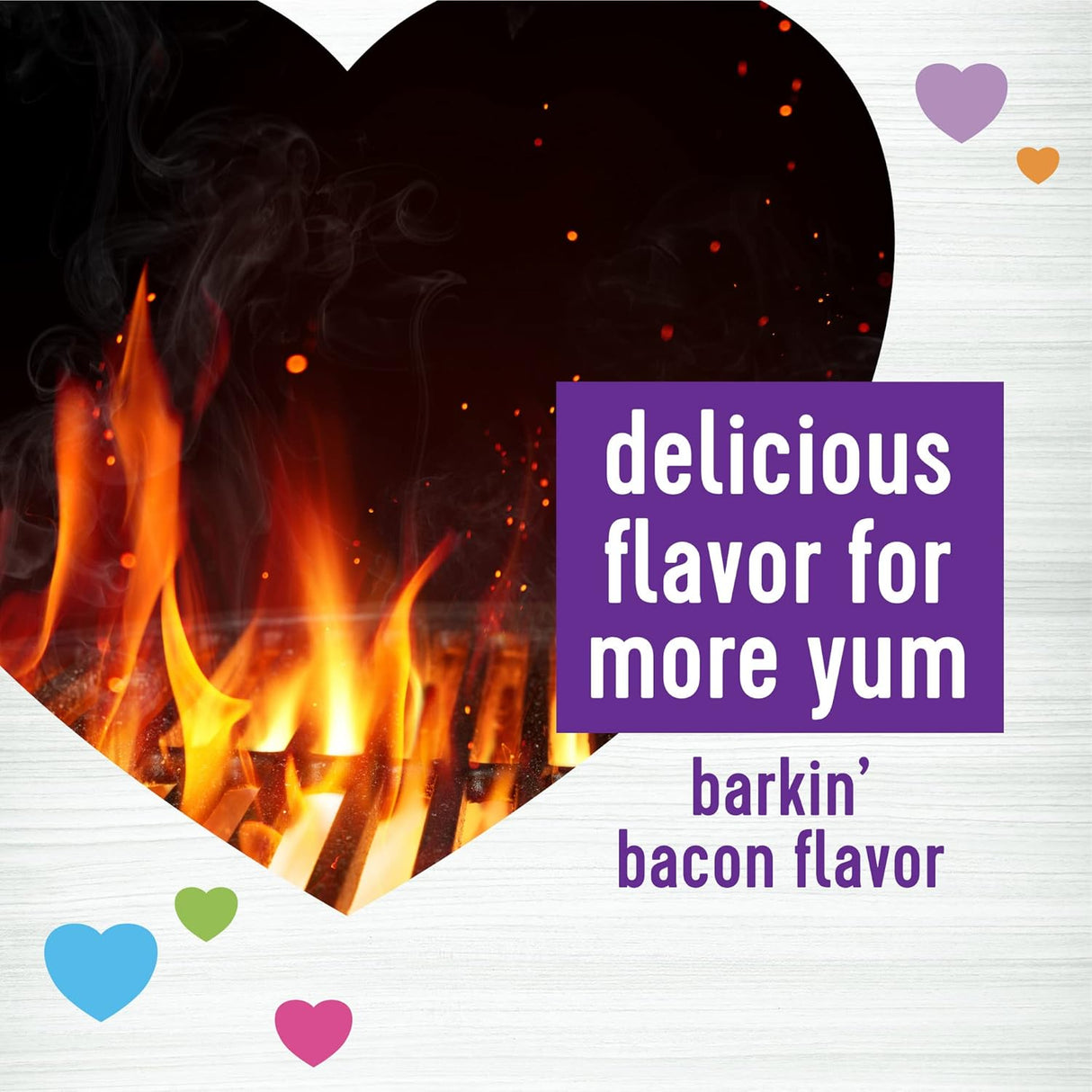 Wellness Barkin' Bacon Flavored Soft Chew Skin & Coat 90 Masticables